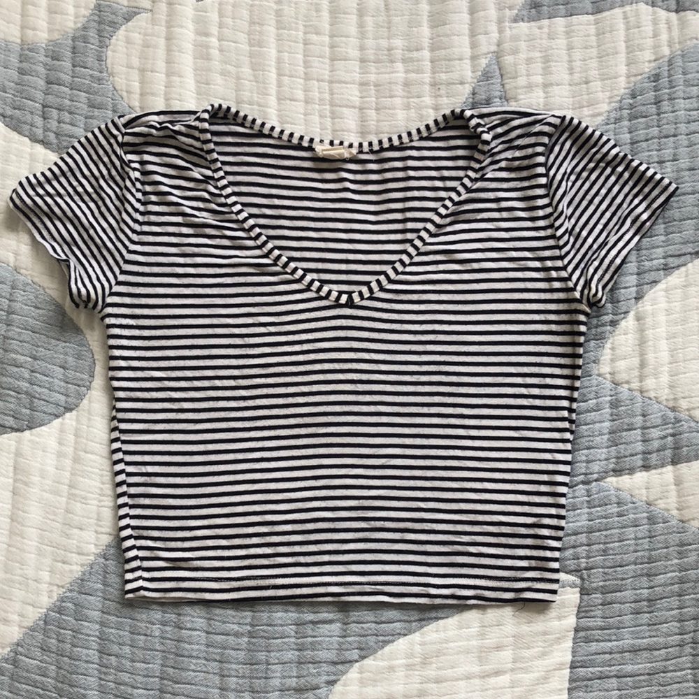 Stripe crop top